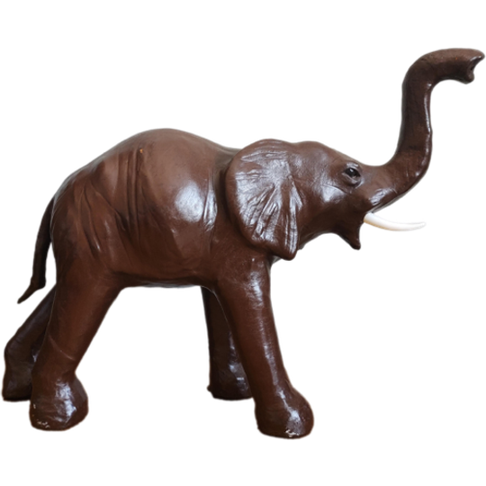 Vintage Lederen Olifant 1