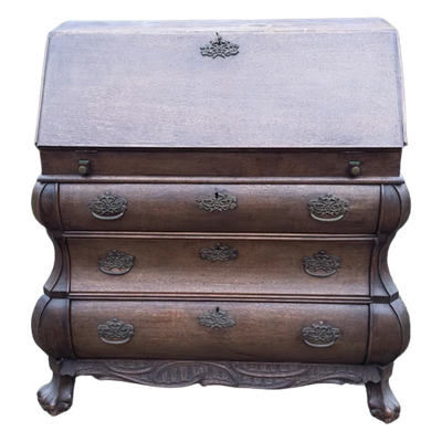 Klassiek Bronskleurig, Bruin Secretaire