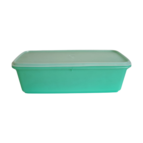 Tupperware Jade Groene Vintage Bewaardoos Met Vershoudrooster Retro Jaren 70 #782-13