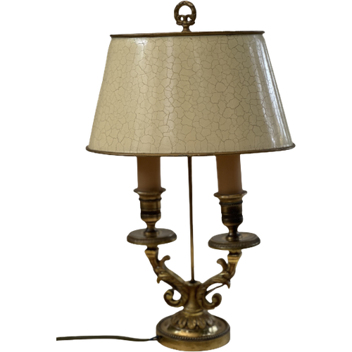 Bronze Bouillotte Lamp