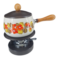 2154 Vintage Retro Fonduepan Fonduestel