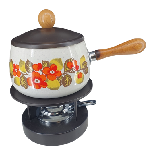 2154 Vintage Retro Fonduepan Fonduestel 1