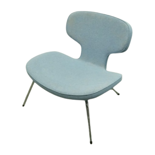 Modern Blauw, Grijs Fauteuil