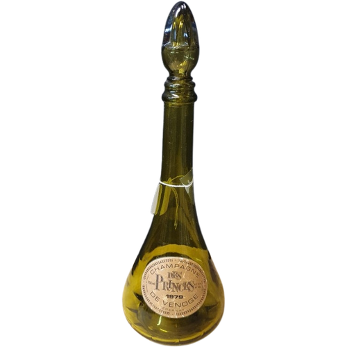 1108 Vintage Glazen Groene Champagne Karaf Fles