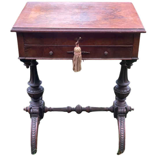 Klassiek Bruin Bijzettafel 1