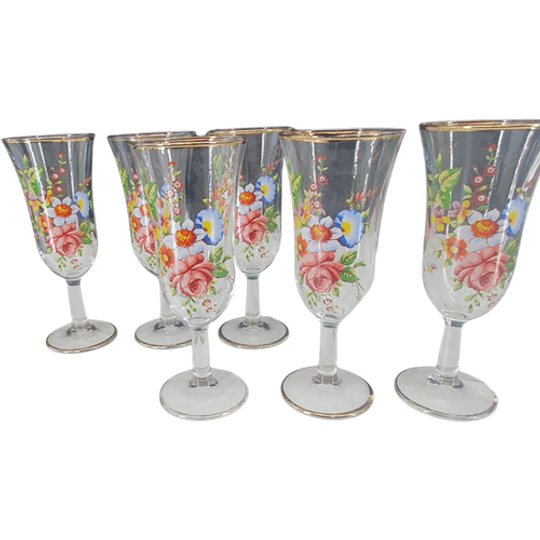 2099 Antieke Champagneglazen Borrelglazen 1