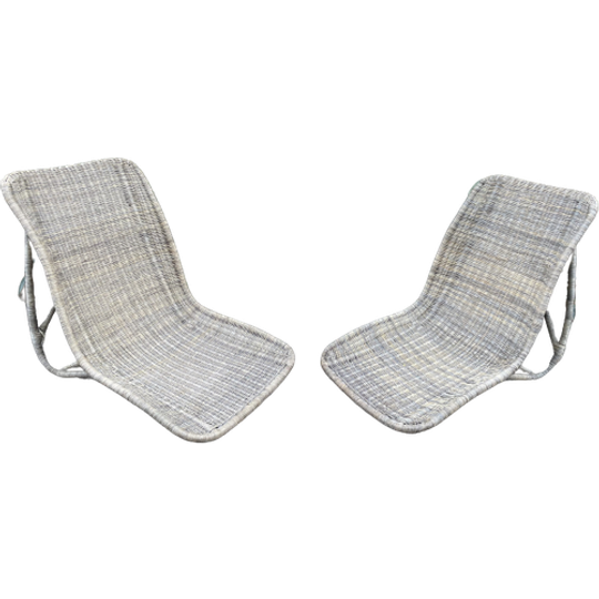 Bohemian Grijs Strand Tuin Stoelen Lig Stoel 1