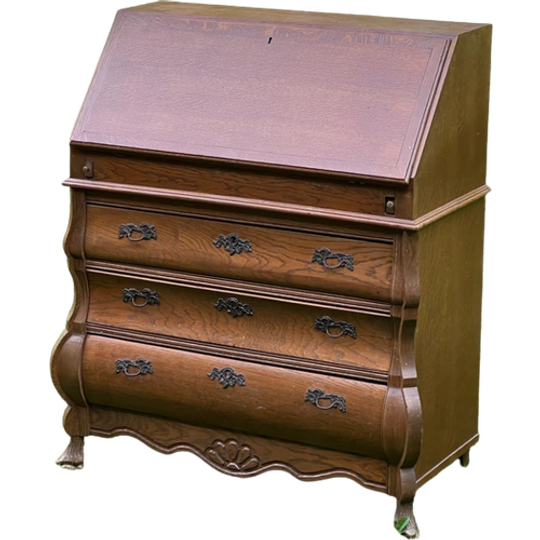 Klassiek Bruin Secretaire 1