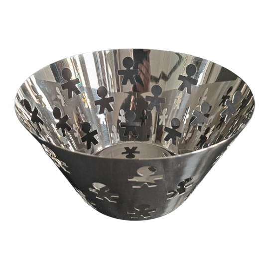 Alessi Grote Maat Girotondo Schaal/Fruitschaal Type King Kong. 1