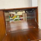 Vintage Houten Kast / Barkast / Vitrine thumbnail 4