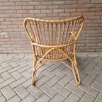 Rohé Noordwolde Belse 8 Bamboe Fauteuil Jaren 50 thumbnail 9