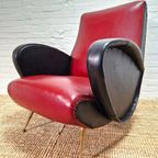 Vintage Italiaanse Lounge Stoel, 1950S thumbnail 3
