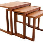 Nesting Tables Mimiset Tafeltjes Bramin Vintage Deens 'Kerteminde' thumbnail 5