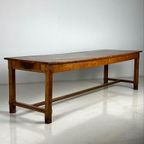 Franse Eettafel Kloostertafel Antiek 279Cm thumbnail 11