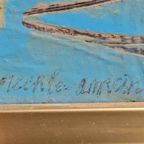 Schilderij Abstract Neerle Amrein Modern Ingelijst Uniek thumbnail 4