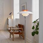 Louis Poulsen Ph 80 Vloerlamp Wit Rood thumbnail 3