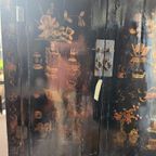 Antiek Chinese Kast Epoxy Gelakt Bijzonder Mooi thumbnail 9
