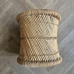 Vintage Bamboe - Jute Krukje/bijzettafeltje thumbnail 4
