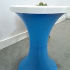 Kunststof Veb Kruk Blauw Met Wit Nr. 2 thumbnail 4