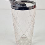 Vintage Kristal Martini Cocktail Mixer Lepel Verzilverd '60 thumbnail 9