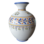 Vintage Talavera Vaas Handbeschilderd Hoogte 25,5 Cm. thumbnail 2