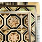 Vintage Sieradendoos Parelmoer Inlegwerk Geometrisch Khatam 1970’s thumbnail 3