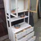 Witte Lundia Lade Vitrine Kast thumbnail 6