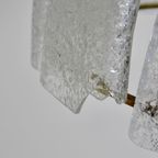 Vintage Hanglamp Doria - Jaren '70, Iceglass thumbnail 11