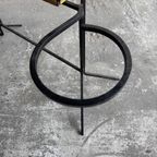 Mid-Century Metal Plant Rack+ Side Table By Mathieu Matégot, France, 1950S thumbnail 10