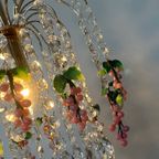 Meerdere Beschikbaar Vintage Roze Murano Druiven Kroonluchters Hanglampen thumbnail 11