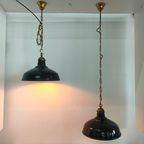 Industriële Vintage Cafe/plafondlamp Metaal/emaille thumbnail 22