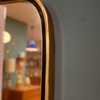Vintage Wandspiegel Spiegel Mirror Messing Goud thumbnail 12
