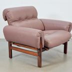 Vintage Coja Bank & Fauteuil Zweden '70 Leer Palissander thumbnail 5