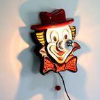 Unieke Keramieken Vintage Clowns Wandlamp thumbnail 17