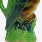 50s Saint Clement Kaketoe Keramieken Majolica Karaf 7481 thumbnail 5