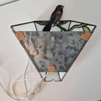Vintage Wandlamp Glas In Lood / Tiffany Stijl thumbnail 2