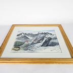 Flip Hamers (1909-1995) - Aquarel - Landschap - 3E Kwart 20E Eeuw thumbnail 5