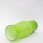 Hema Sculpturale Glazen Vloervaas Groen thumbnail 4