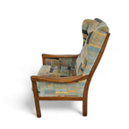 2 X Casala Wingback / Lounge / Armchair In Top Condition / 4 Small Cushions / 1960s thumbnail 15