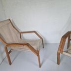 Een Paar Vintage Design Stoelen Aalto Stijl thumbnail 6