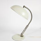 Hala Zeist - H. Th. Busquet - Model P-144 - Tafellamp - Creme - Bauhaus - 1950'S thumbnail 7