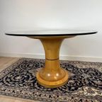 Spectaculaire Houten Eettafel Uit Italie, 1960'S thumbnail 8