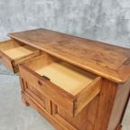 Antieke Kast Commode 19E Eeuws Kersenhout 113X140 Cm thumbnail 11