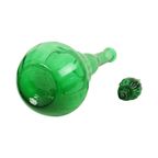 Enorme Groene Glazen Karaf Genie Bottle Empoli Italy 63cm thumbnail 14