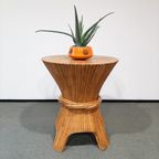 McGuire Regency Wheat Sheaf Table thumbnail 4