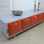 Prachtige Rood Grijs Tv Meubel thumbnail 6