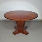 Extendable Art Deco Dining Table 1970S thumbnail 10