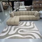 HKLIVING Wave Bank Element - Hoekstuk Rechts - Hay thumbnail 5