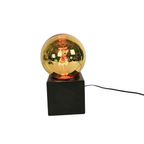Dutch Design - Space Age - Philips Design Spiegelbol Lamp - Tafel/bureaulamp - 70's thumbnail 5