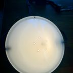 1972 Aluminum And Plexiglass Raak 'Kompas' Ceiling Lamp thumbnail 7